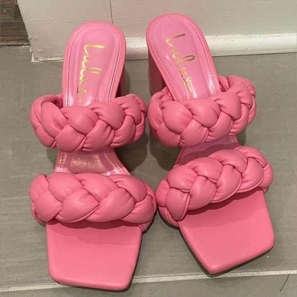 Pink lulus heels - Picture 2 of 3